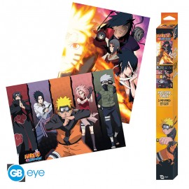 naruto-shippuden-set-2-chibi-posters-groupes-52-x-38-cm