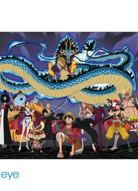 one-piece-poster-l-equipage-contre-kaido-915-x-61-cm