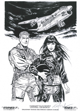 Ex libris Buck Danny