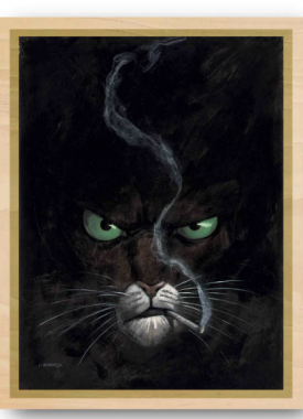 Blacksad met kader naturel