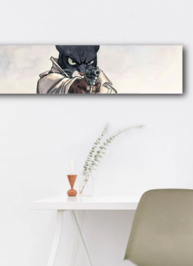 Blacksad Pistool horizontaal zonder kader