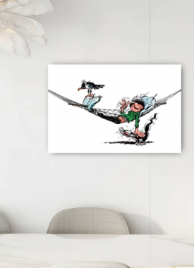 Gaston Lagaffe hangmat zonder kader