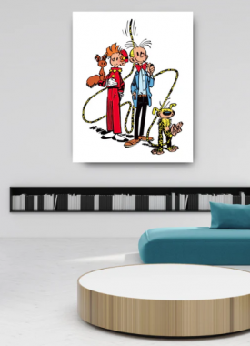spirou et ses amis zonder kader