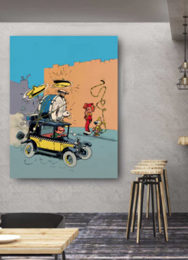 spirou et gaston zonder kader