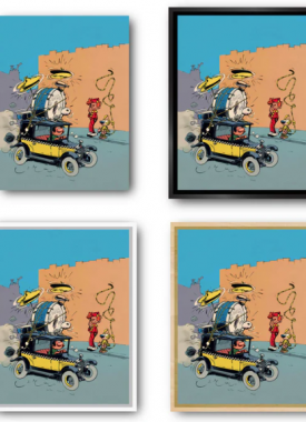 spirou et gaston met kader