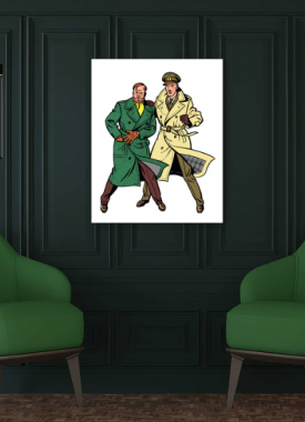 blake et mortimer debout zonder kader