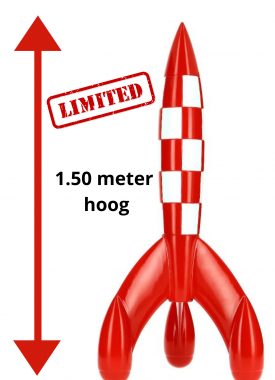 1.50 meter hoog raket-kuifje