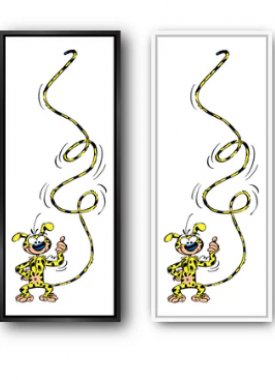 marsupilami met kader