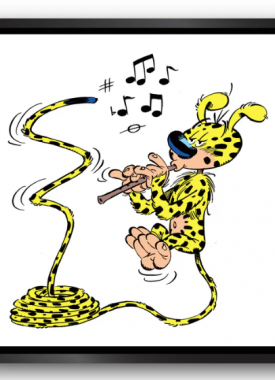 marsupilami met kader