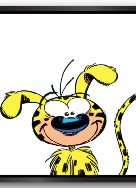 marsupilami met kader