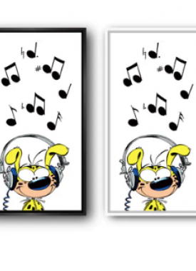 marsupilami met kader