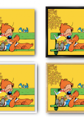 boule et bill met kader