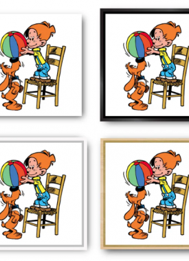 boule et bill met kader