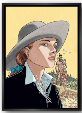 les 7 vies met kader zwart