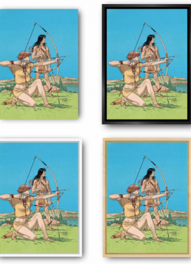 les 7 vies met kader 