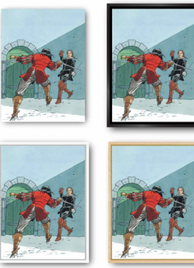 les 7 vies met kader 