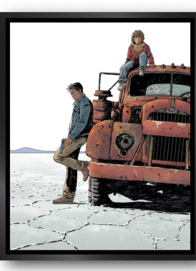 tango met kader zwart