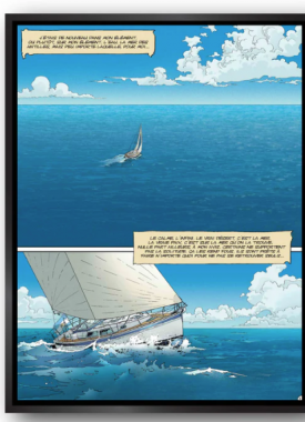 tango met kader zwart