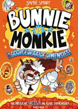 bunnie vs monkie de doorgedraaide dimensies stripweb