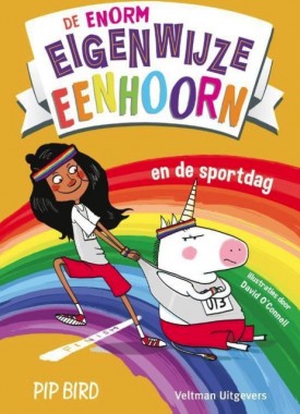 de enorm eigenwijze eenhoorn en de sportdag stripweb