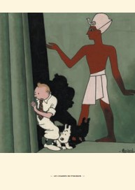 kuifje cigars cover postkaart stripweb