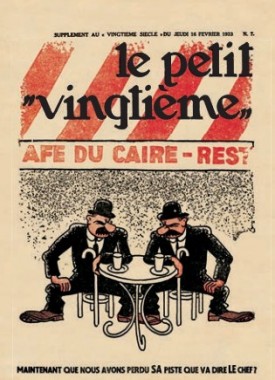 poster kuifje le petit vingtieme stripweb