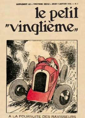 poster kuifje le petit vingtieme stripweb