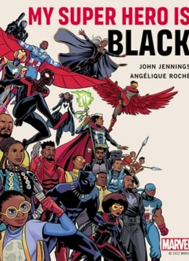 my super hero is black stripweb