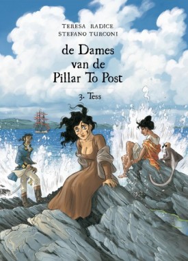 de dames van de pillar to post tess stripweb