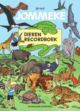 Jommeke dieren recordboek stripweb