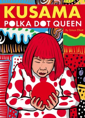 kusama polka dot queen stripweb