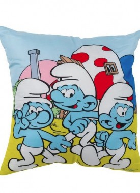 kussen de smurfen stripweb