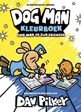 dog man kleurboek stripweb