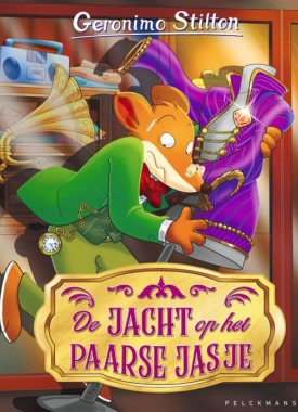 de jacht op het paarse jasje geronimo stilton stripweb