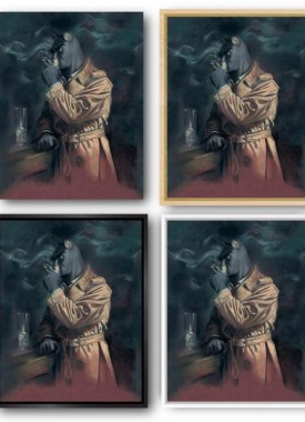 blacksad schilderij blacksad aan de bar stripweb