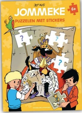 jommeke puzzelen met stickers stripweb