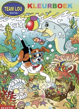 team lou kleurboek stripweb