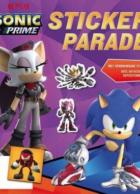 sonic prime sticker parade stripweb