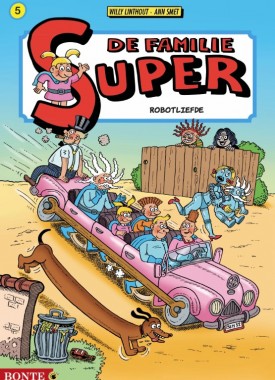 de familie super hc kleur 5 robotliefde stripweb