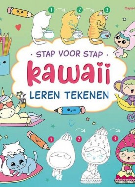 stap voor stap kawaii leren tekenen stripweb