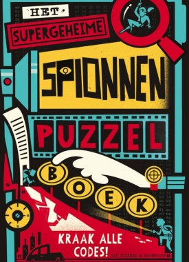 het supergeheime spionnen puzzel boek stripweb