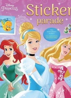 disney prinses sticker parade stripweb