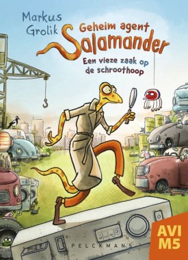 geheim agent salamander een vieze zaak op de schroothoop stripweb