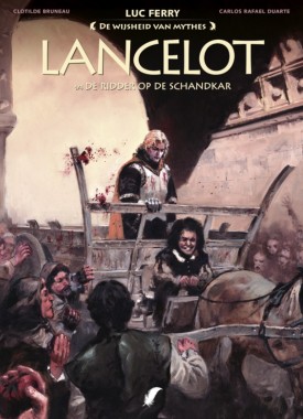 lancelot de ridder op de schandkar stripweb