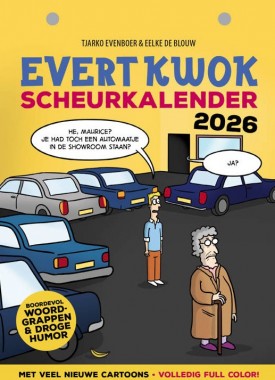 evert kwok scheurkalender 2026 stripweb