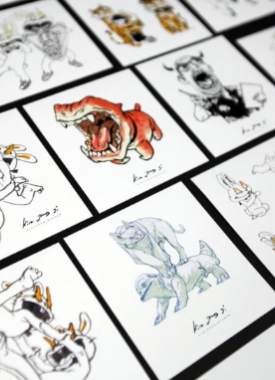 kim jung museum set de stickers stripweb 8