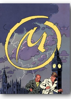 schilderdoek blake et mortimer couverture stripweb 1