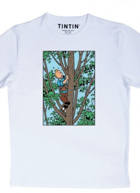 teeshirt tintin klim stripweb