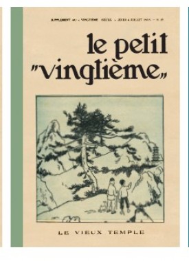 tintin le petit vingtieme notitieboekje stripweb