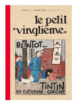 tintin le petit vingtieme notitieboekje stripweb